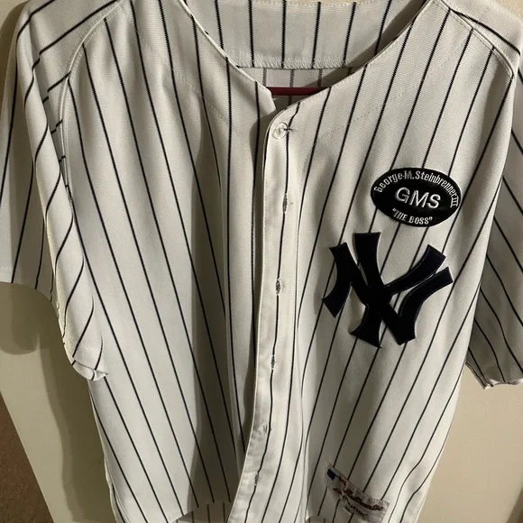 Other Nick Swisher Jersey Bob Sheppard The Boss Patches Size 48 Poshmark